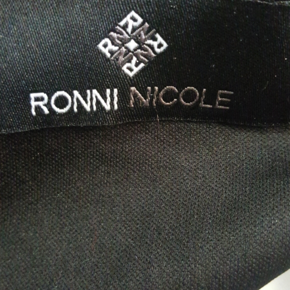 Ronni Nicole Gold Bronze  Midi Dress - Picture 4 of 4